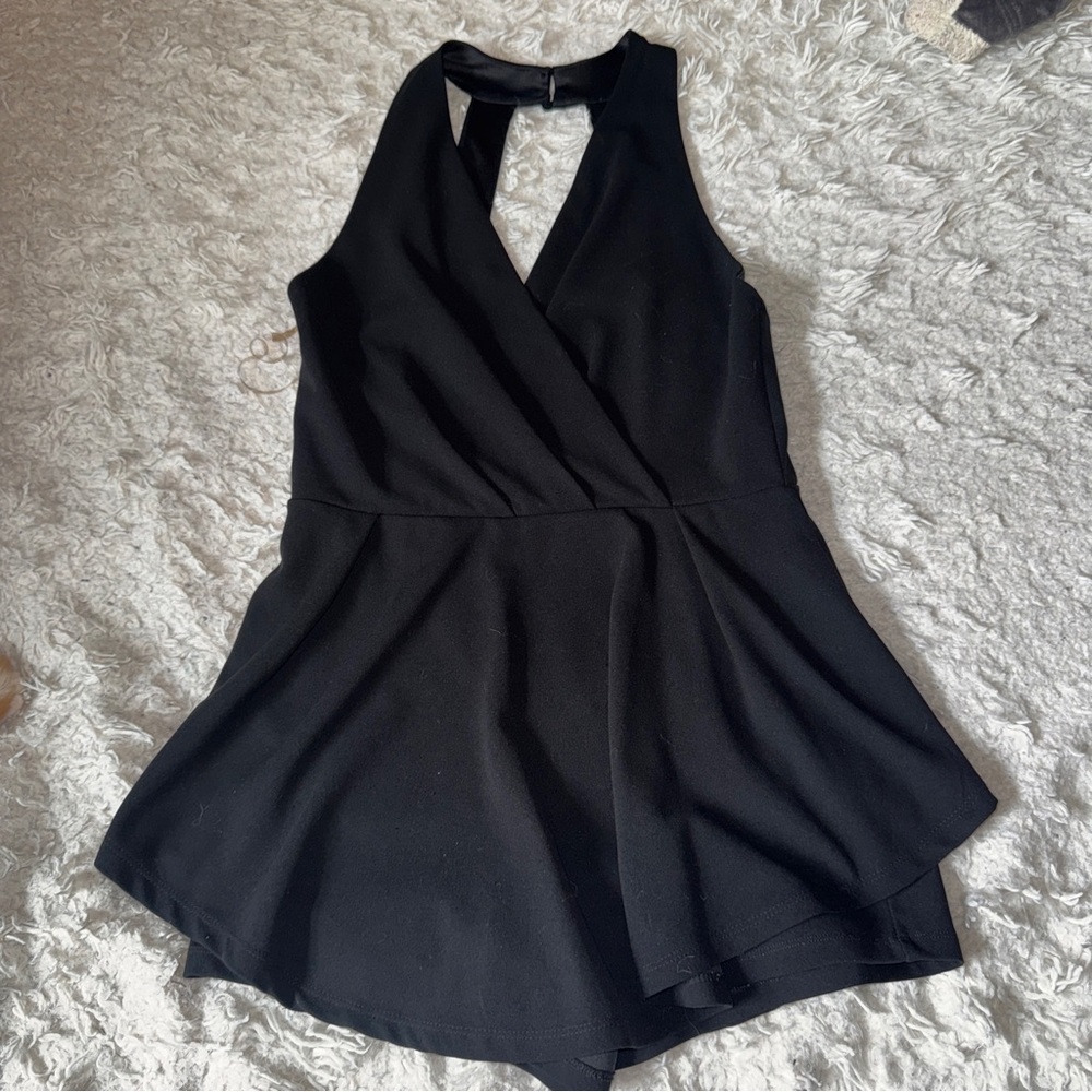 Purple Hearts Romper